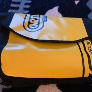 Yellow Waterproof Messenger Bag